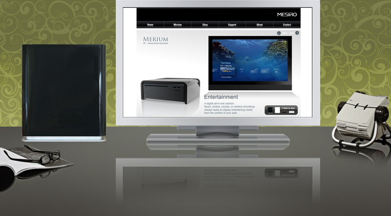 Illustration for article titled Merium Media PC Has "Sky High Wife Approval Factor"